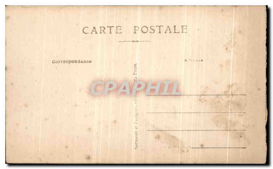 CPA Apotheose de la Victoire 14 juillet 1919 Le general Pershing Arc de TRiomphe  — Rückseite