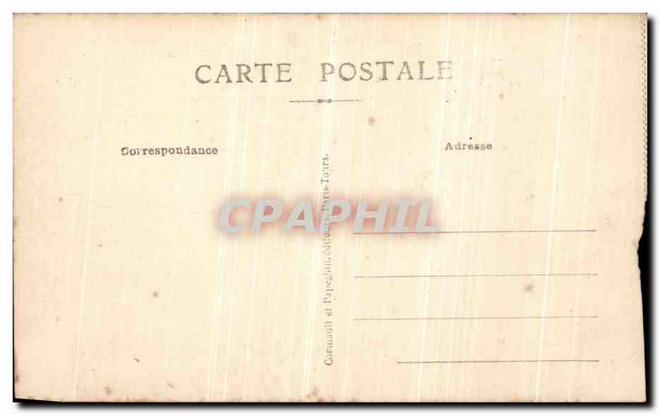 CPA Apotheose de la Victoire 14 juillet 1919 Les Poilus defilent avenue des Champs Elysees Militaria — Verso