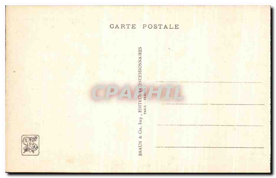 Pavillon de la Côte Française des Somalis — Exposition Coloniale Internationale Paris 1931 — Ch. Wulpfleff arch. D.G. — Reverso