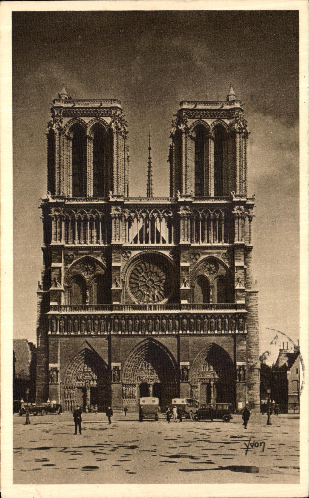 CPA Paris En Flanant Cathedrale Notre Dame de Paris