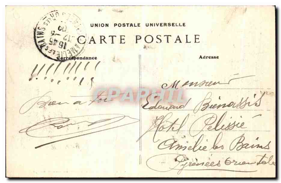 CPA Montmartre Le Moulin Rouge  — Rückseite