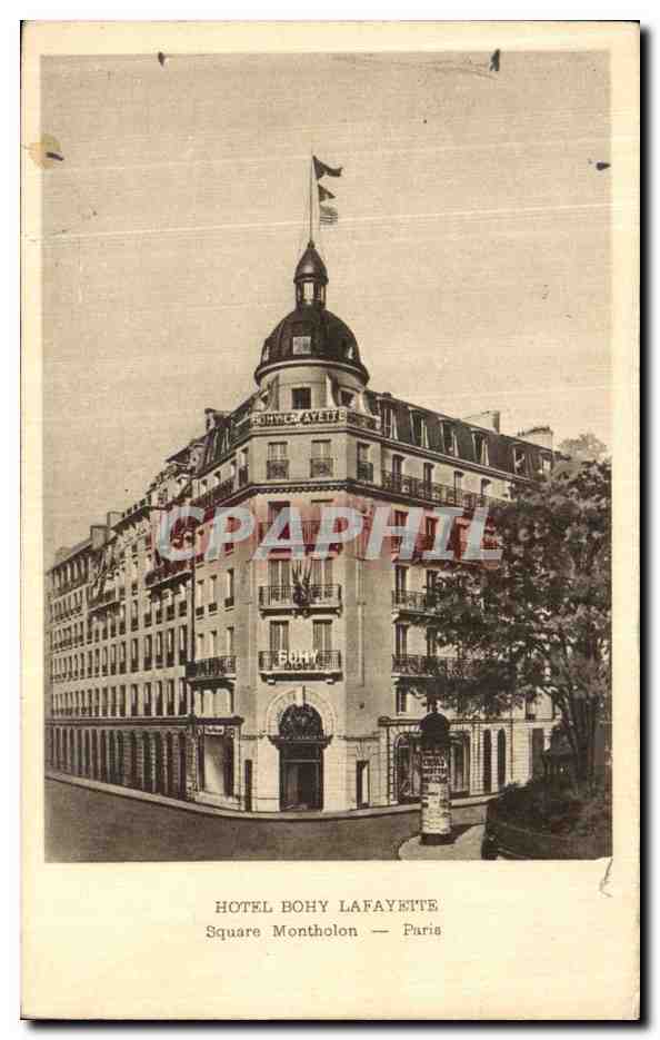 Hôtel Bohy Lafayette — Square Montholon — Paris — Schwob et Richard