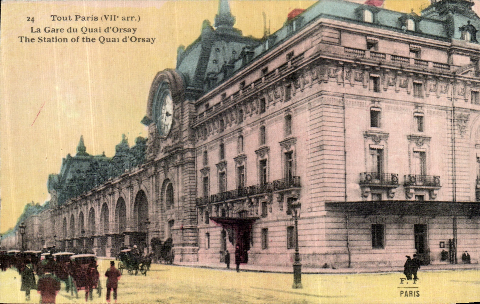 CPA Paris Tout La Gare du Quai d Orsay 