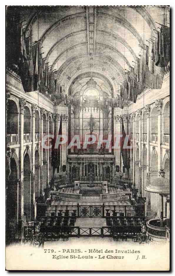 CPA Paris Hotel des Invalides Eglise St Louis Le Choeur 
