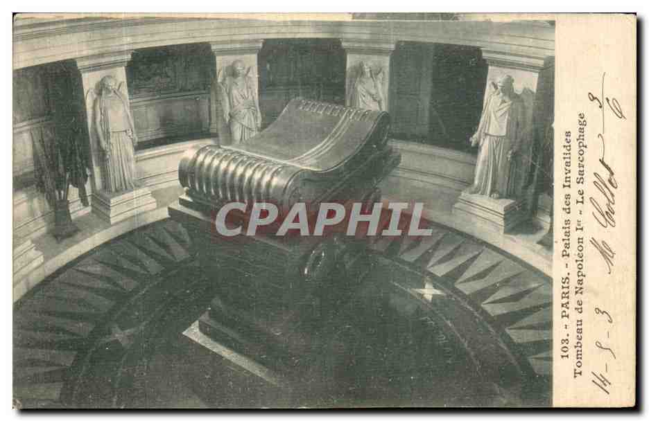CPA Paris Palais des Invalides Tombeau de Napoleon 1er Le Sarcophage 