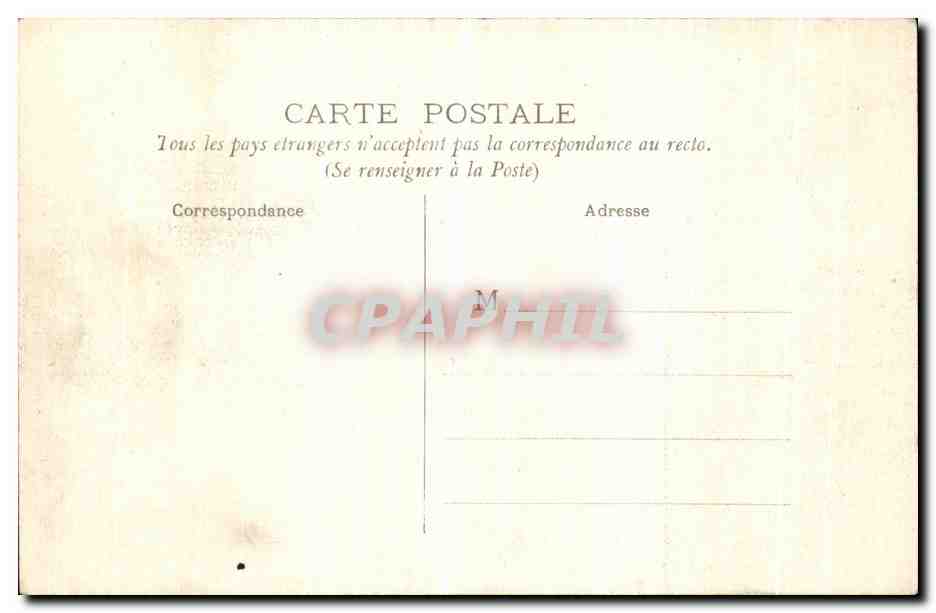 CPA Paris Jardins Du Luxembourg Senat Enfants — Rückseite