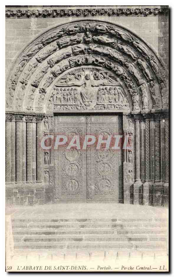 Das Kloster Saint-Denis — Portal — Zentraler Vorhof — L.L.