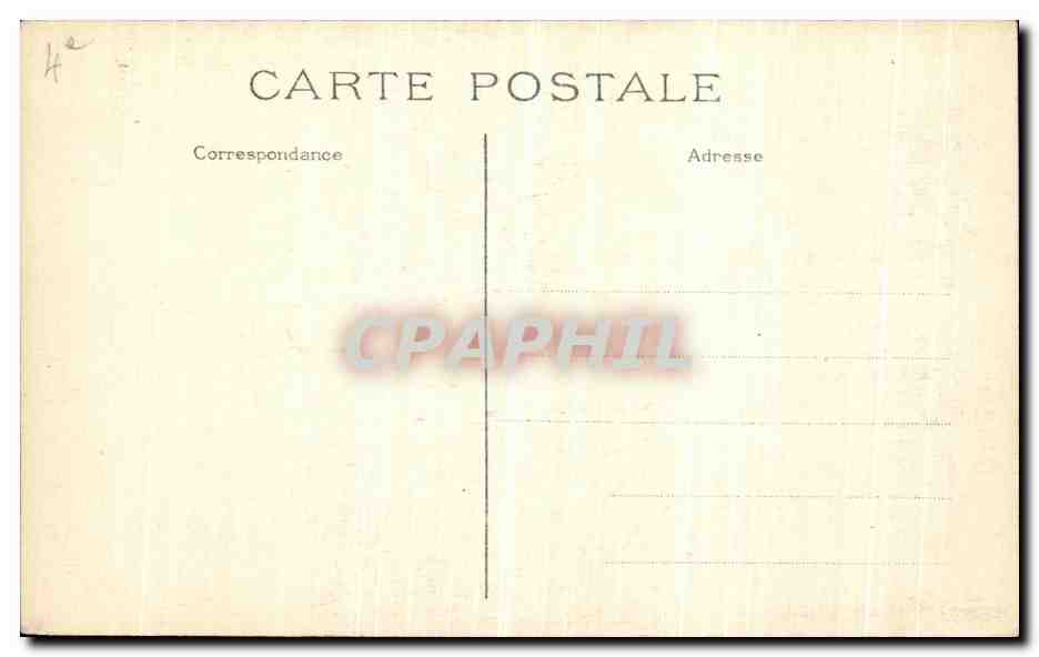 CPA Paris Eglise St Merry Portail Central  — Rückseite