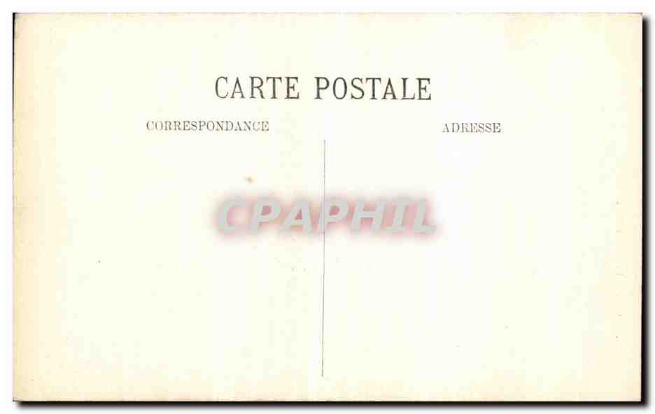 CPA Paris Le val de Grace Hopital — Verso