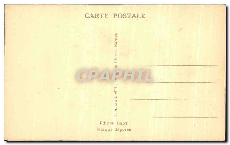 CPA Alencon Detail du porche de l eglise Notre Dame — Rückseite