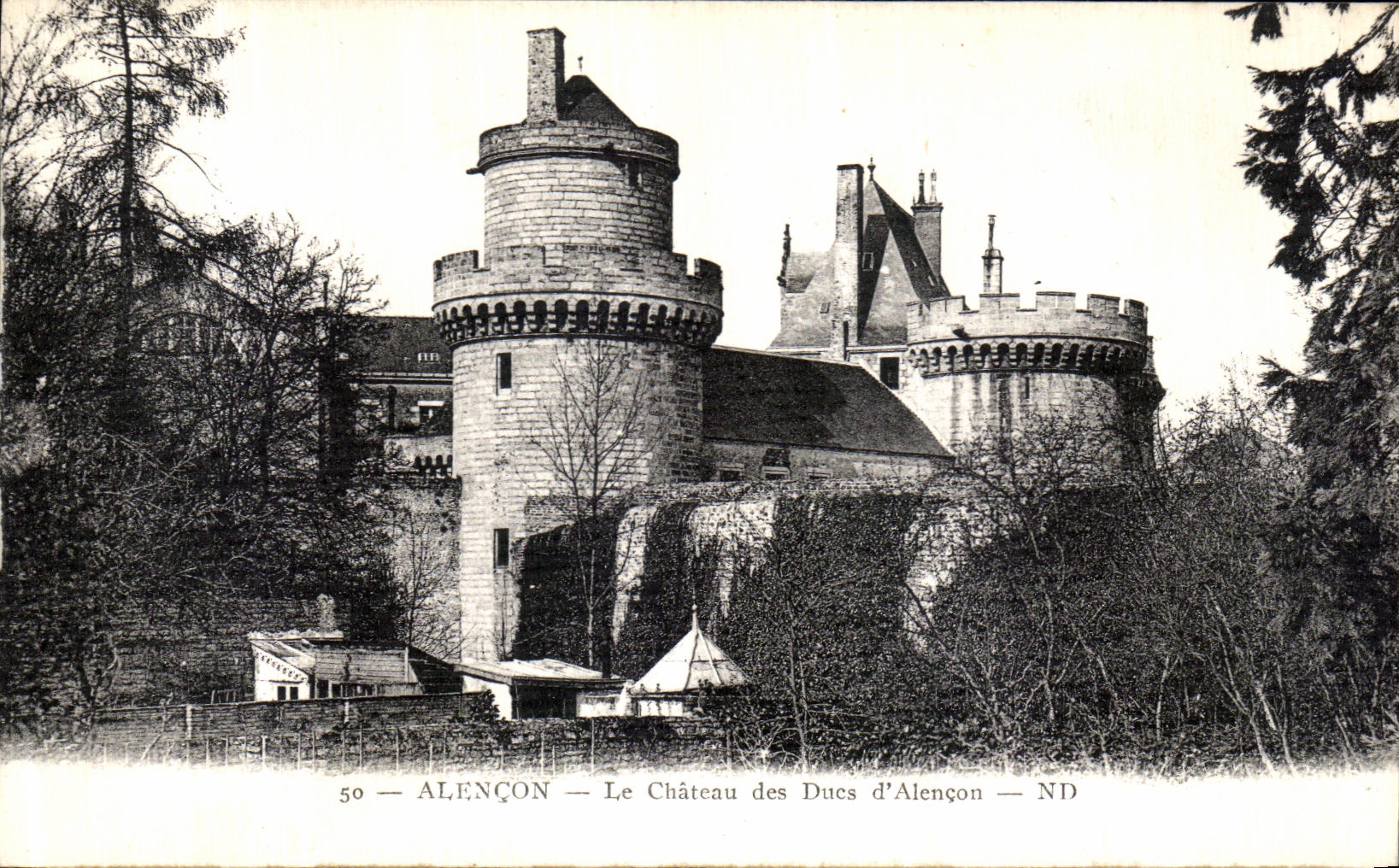 CPA Alencon Le Chateau des Ducs d Alencon