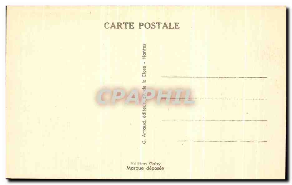 CPA Alencon Porche de l eglise Notre Dame — Rückseite