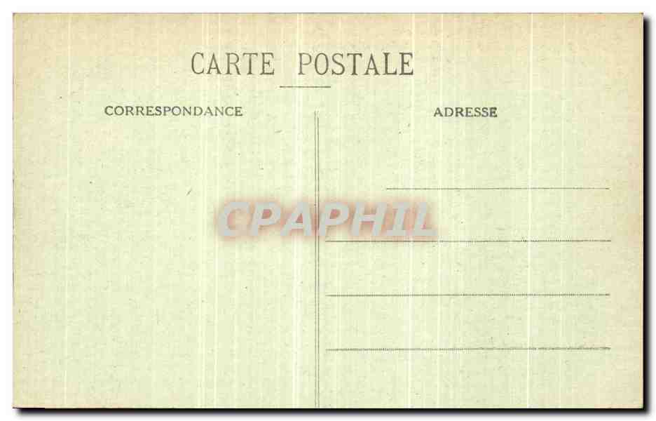 CPA La Normandie Couterne Le Chateau vu de la Douve — Rückseite
