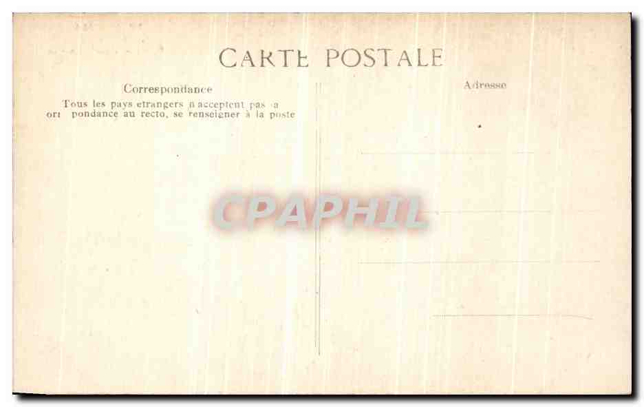 CPA Alencon Eglise Details du portail — Rückseite