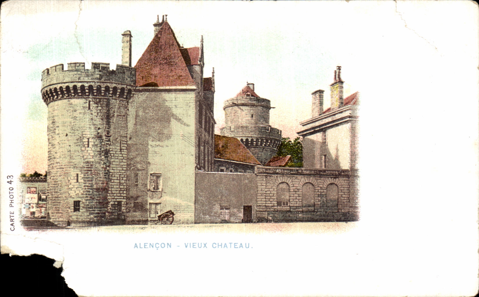CPA Alencon Vieux Chateau