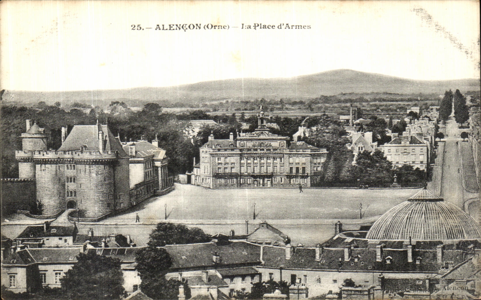 CPA Alencon La Place d Armes