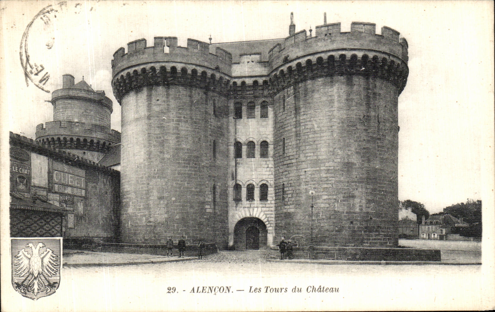 CPA Alencon Les Tours du Chateau