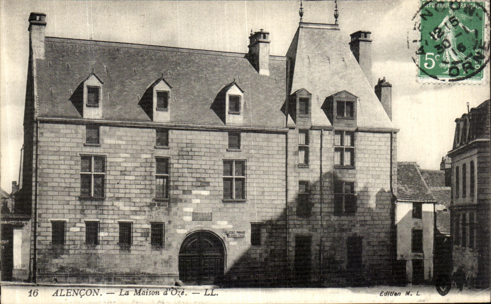 CPA Alencon La Maison d Oze