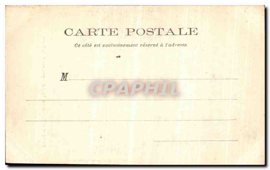 CPA Alencon Maison du Vieil Alencon Rue de la Barre  — Rückseite