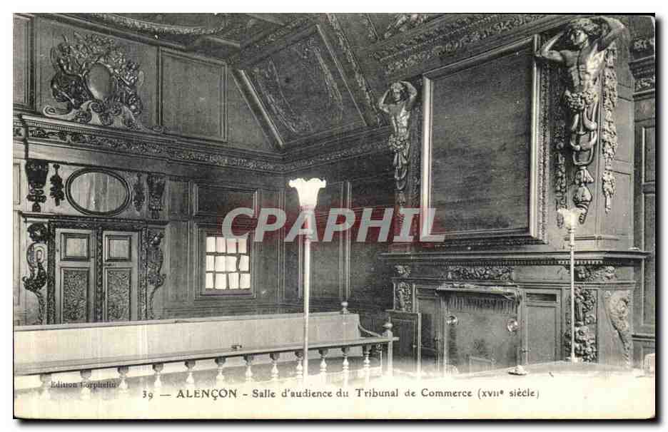 CPA Alencon Salle d audience du tribunal de commerce