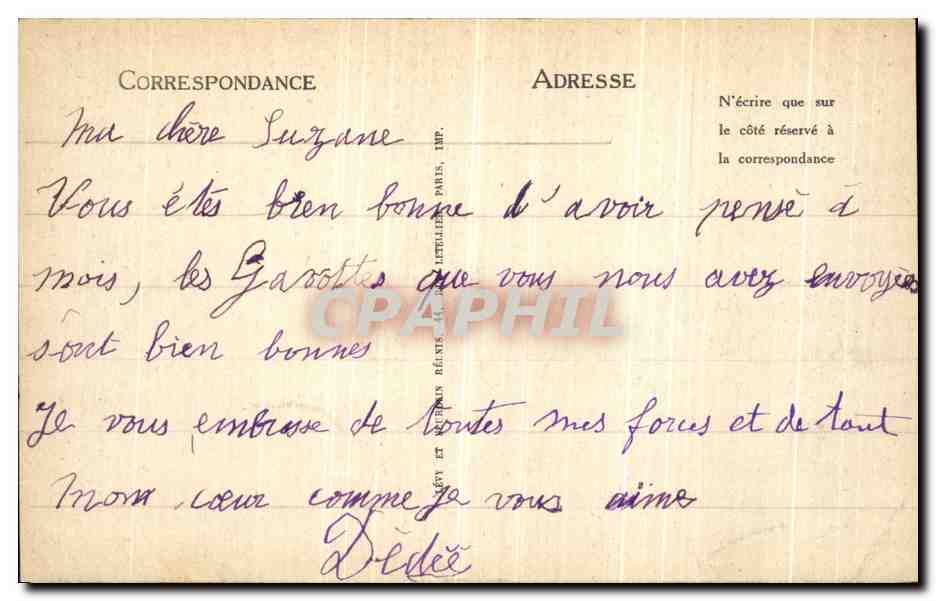 CPA Alencon Vue Generale et sur le Chateau — Rückseite