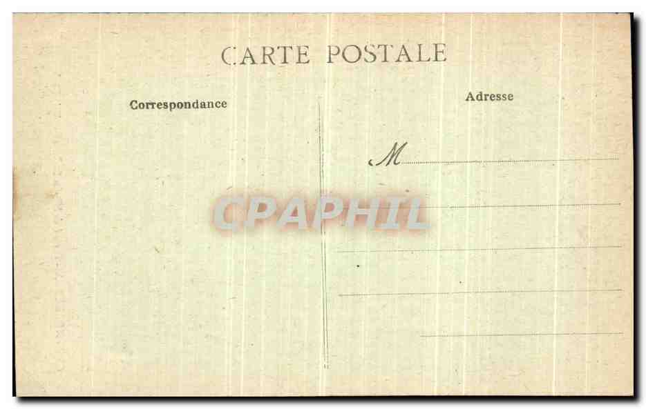 CPA Alencon Portail de L Eglise St Germain — Rückseite