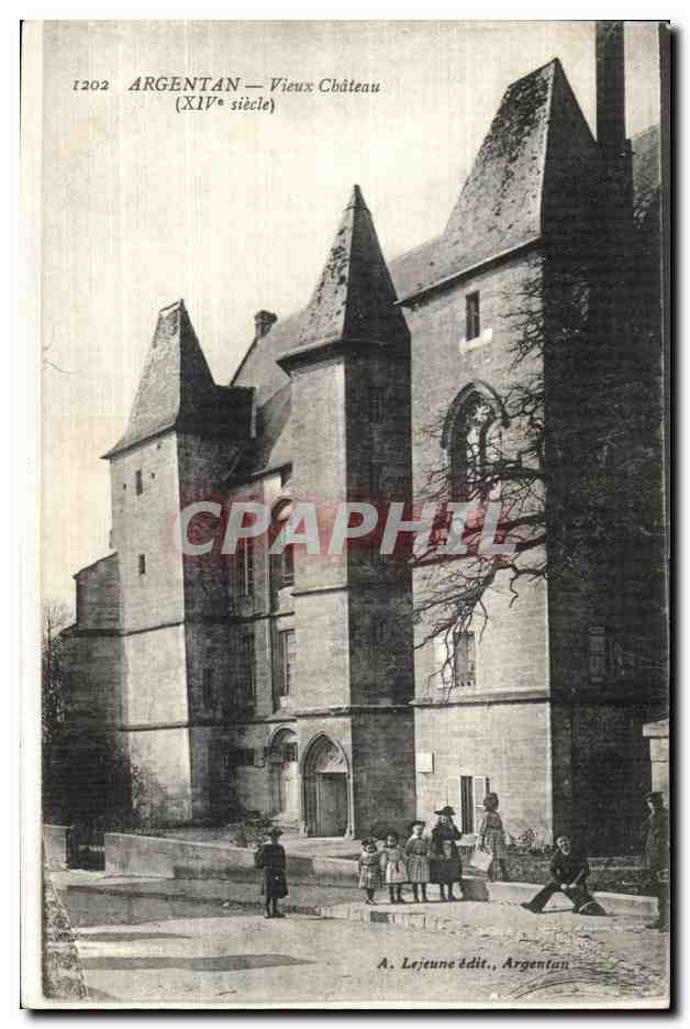 CPA Argentan Vieux Chateau Enfants