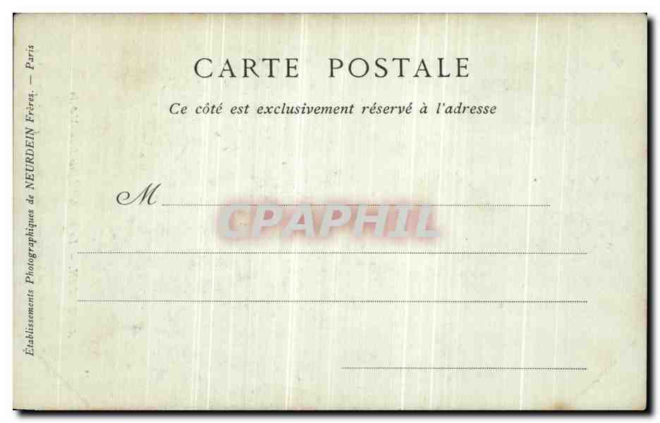 CPA Argentan La Nef de L Eglise Saint Martin — Rückseite