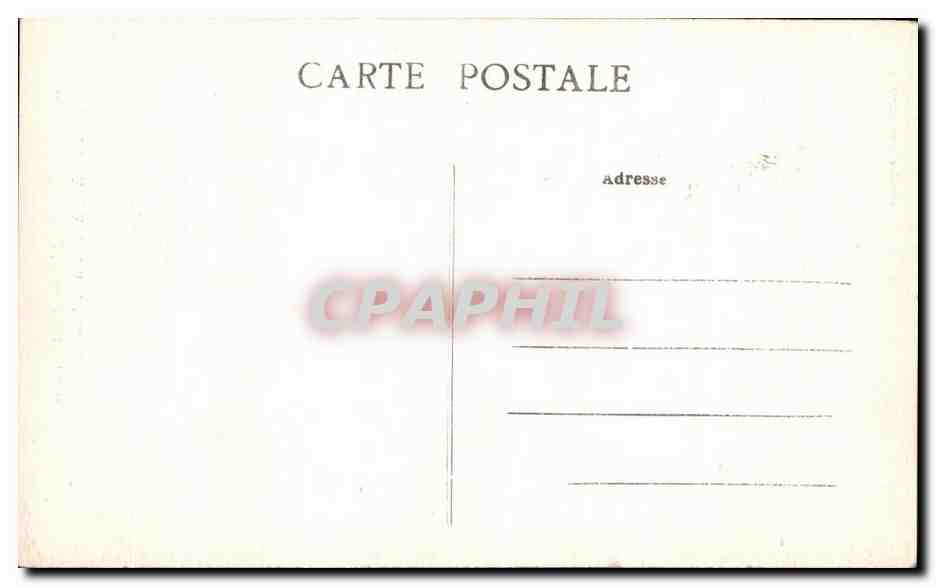 CPA Argentan L Eglise Saint Germain L Abside — Rückseite