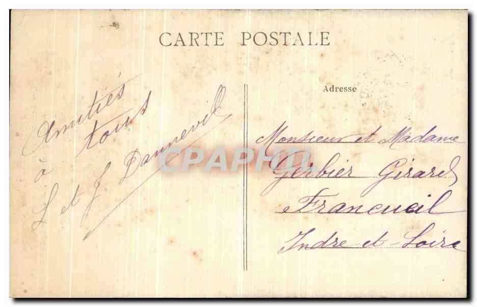 CPA Argentan La Tour Marguerite — Rückseite