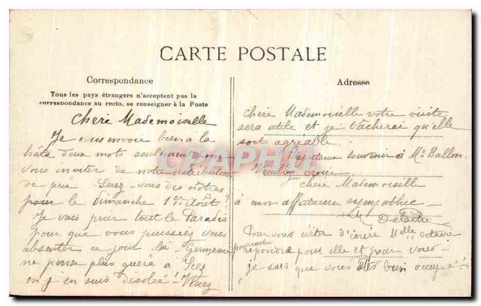 CPA Argentan Eglise Saint Germain le grand Portail nord — Rückseite
