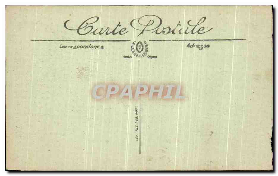 CPA Arras Interieur de la cathedrale Militaria — Rückseite