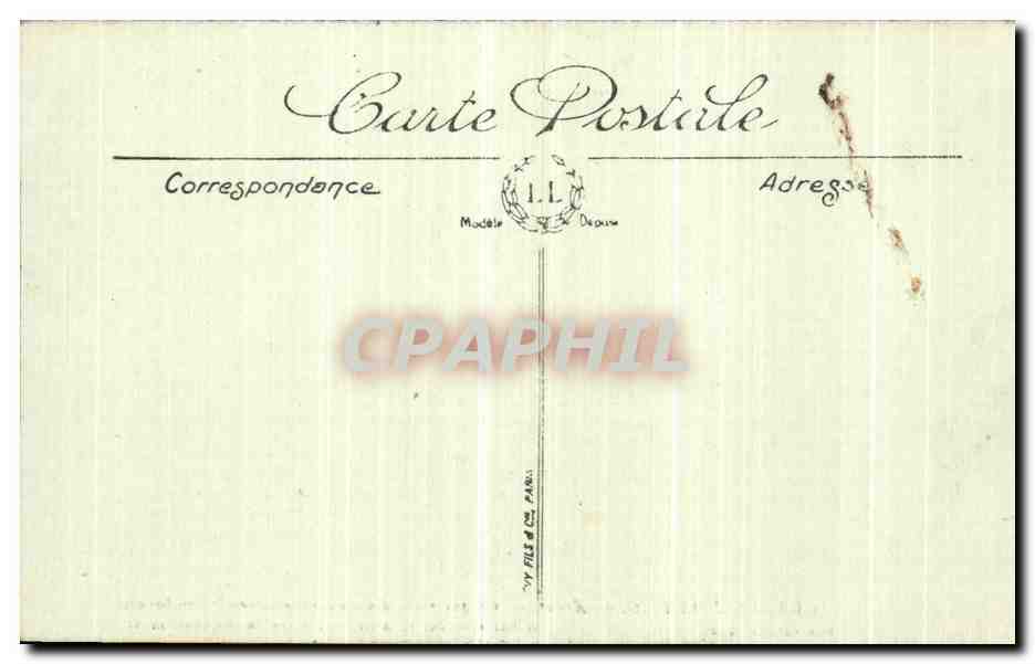 CPA Arras Militaria — Rückseite