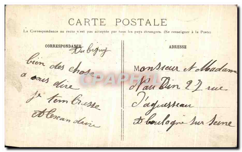 CPA Arras Les ruines de l hotel de ville apres le bombardement Militaria — Rückseite