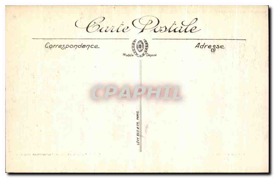 CPA Arras La Cathedrale Militaria — Rückseite
