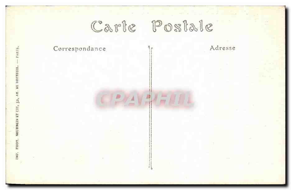 CPA Arras Petite Place apres le Bombardement Militaria — Rückseite