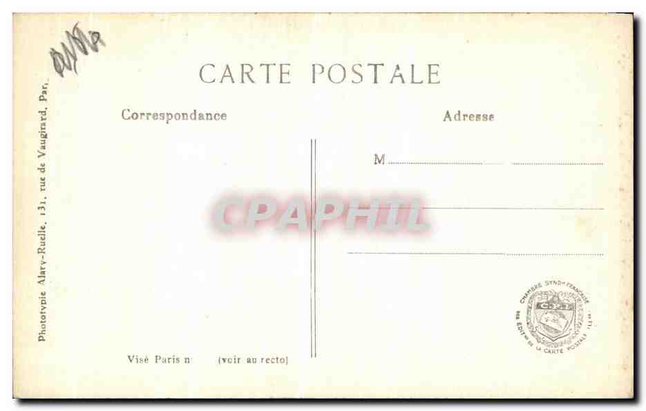 CPA Arras L Entree de la Cathedrale Rue Meaulens Militaria — Rückseite