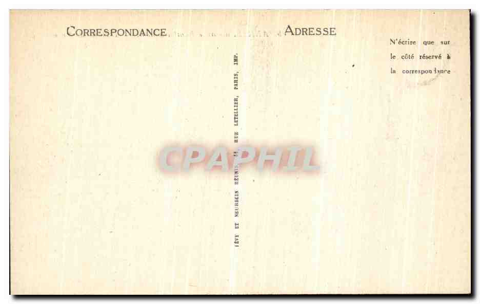 Arras, avant le Bombardement — L'Hôtel de Ville — LL — Achterkant