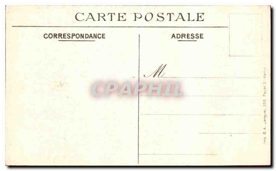 CPA Arras Guerre Aspect de la Cathedrale Apres Le Bombardement Militaria — Rückseite