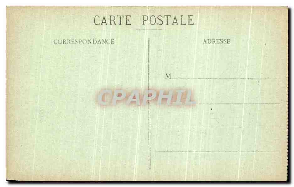 CPA Arras La Cathedrale Grande nef et nef laterale Militaria — Rückseite