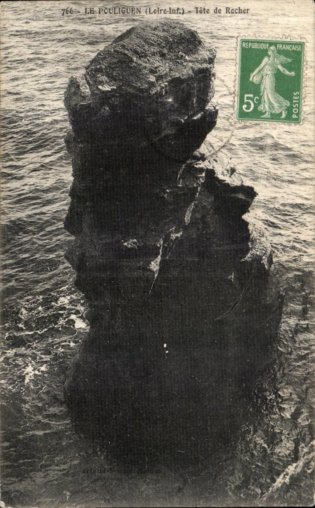 Le Pouliguen (Loire-Inf.) — Tête de Recher — Verlag Arthaud-Nouvel, Nr. 766