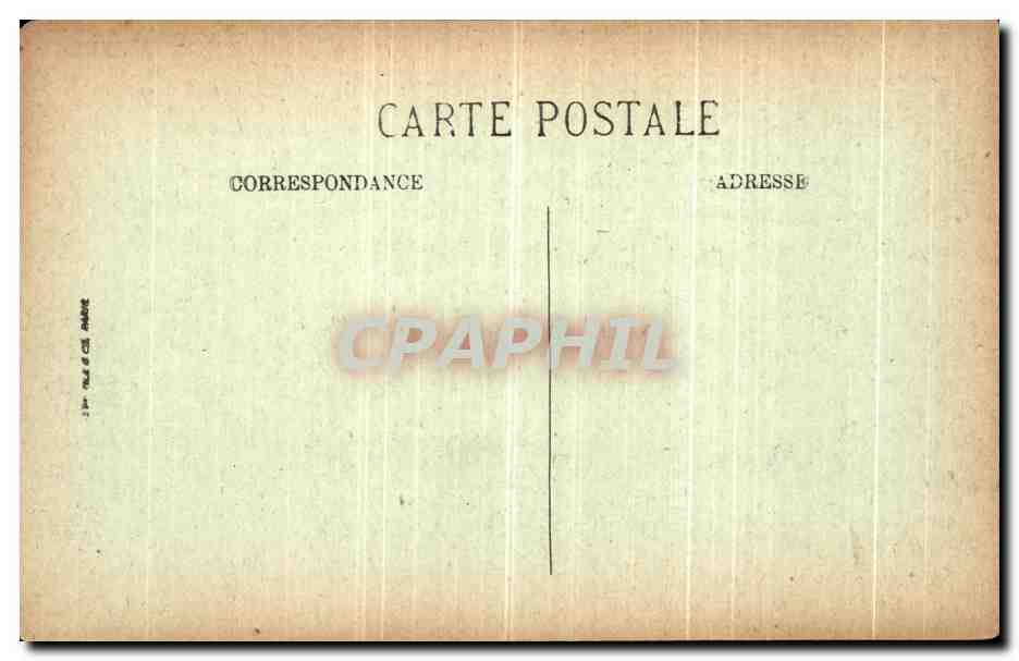 CPA Le Pouliguen La Grande Cote — Back
