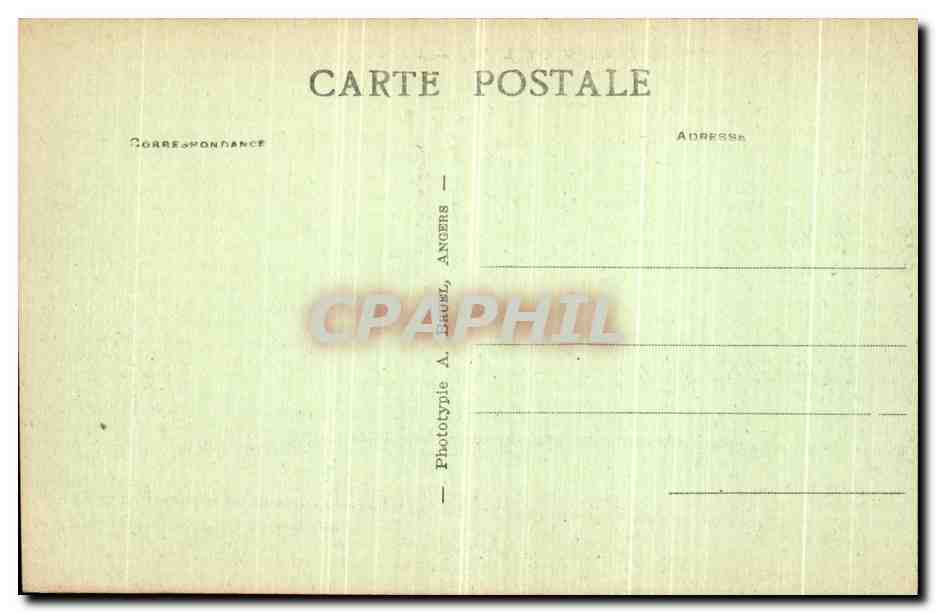 CPA Le Pouliguen Brisants de la Grande Cote — Back
