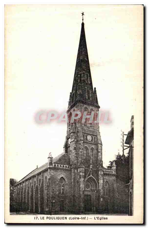 CPA Le Pouliguen L Eglise