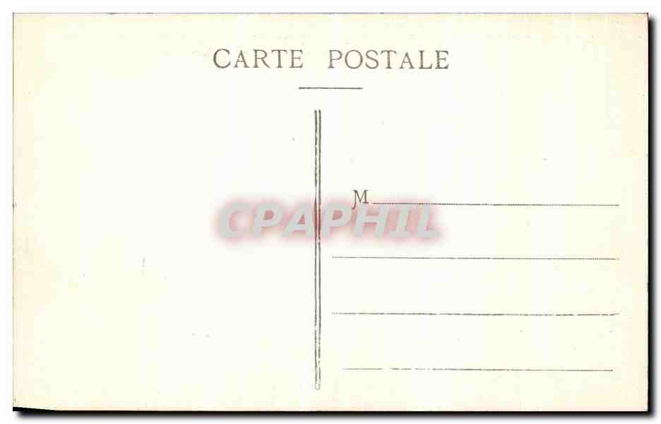 CPA Le Pouliguen Pointe des Korrigans — Rückseite