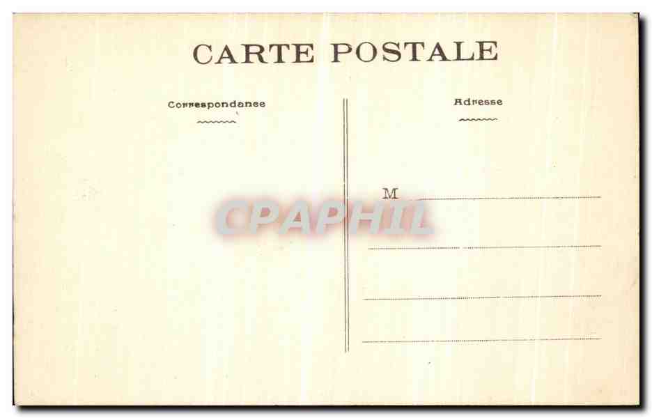 CPA Le Pouliguen Une Allee du bois Jeux De Croquet — Back