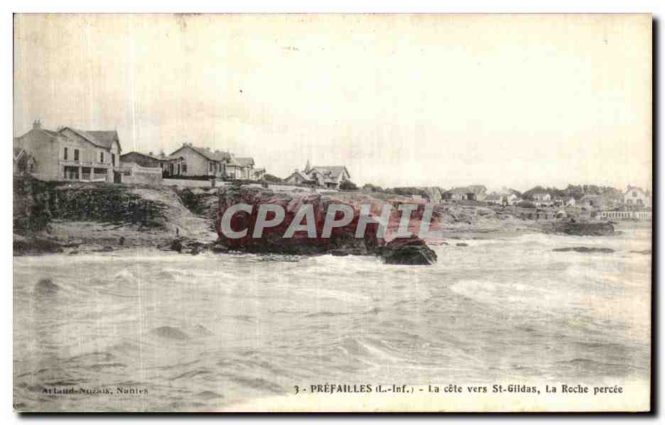 CPA Prefailles La Cote vers St Gildas La Roche Percee