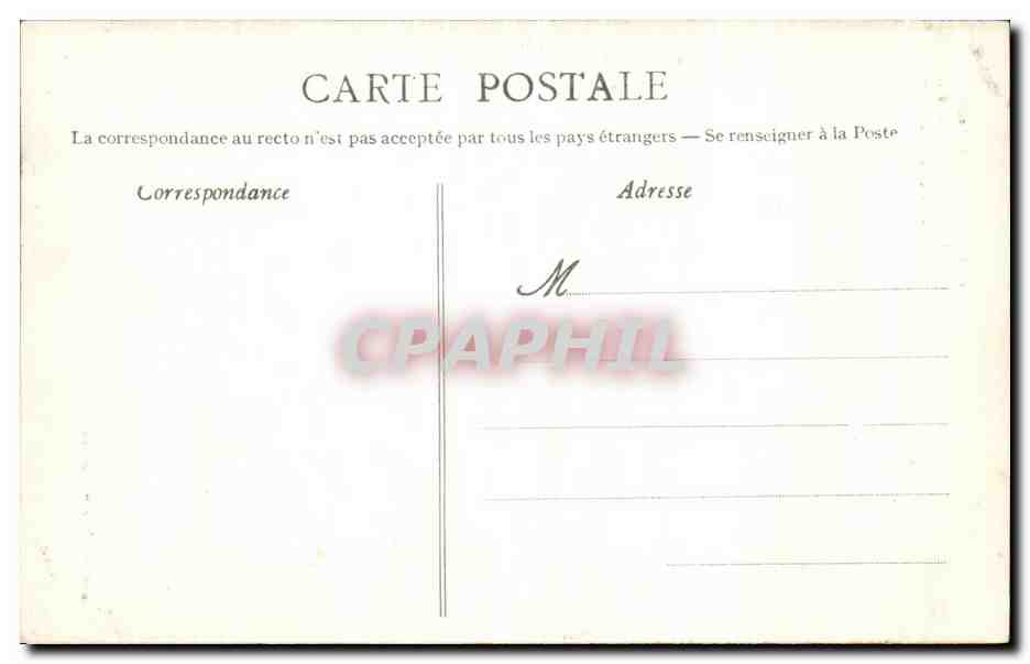 CPA Prefailles Interieur d une Grotte Cote St Gildas — Rückseite