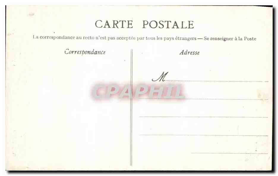 CPA Prefailles Roche Percee sur la Cote de Quirouard — Rückseite