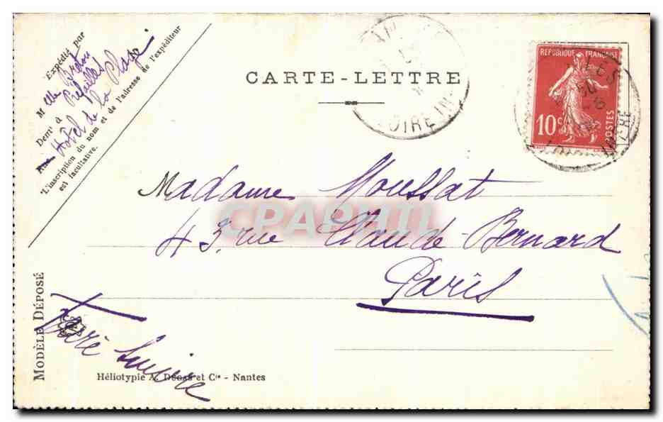 CPA Prefailles Vue Generale — Rückseite